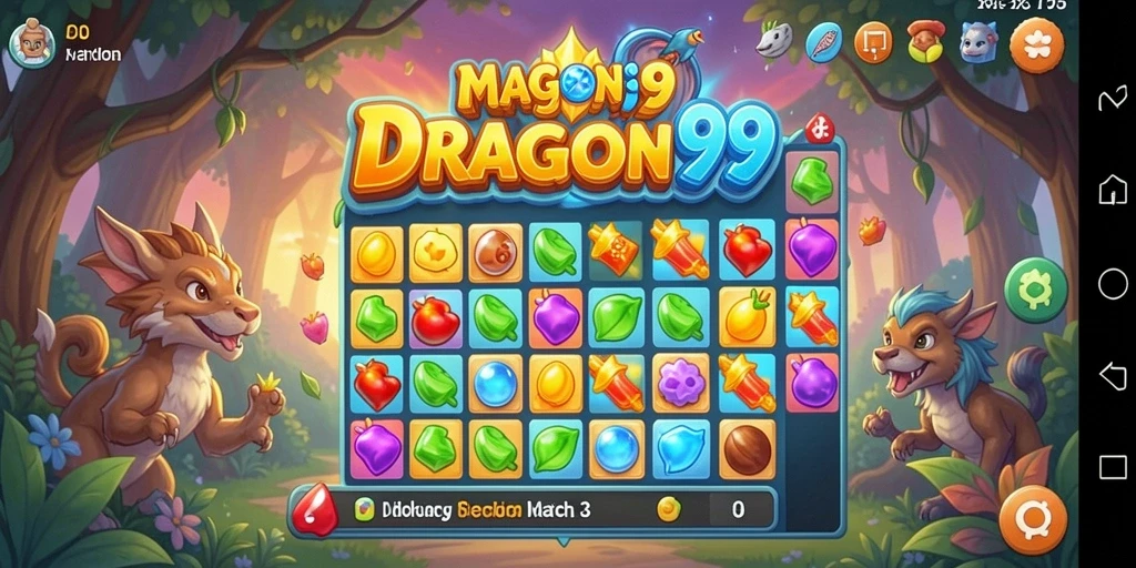Tangkapan layar gameplay seru DRAGON99 yang menarik dan berwarna.