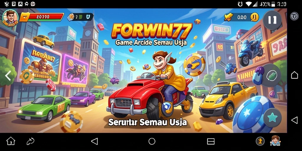 Gambaran gameplay seru dari FORWIN77 yang penuh tantangan.