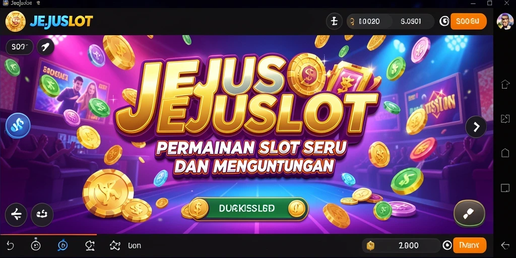 Tampilan menarik dan seru dari gameplay JEJUSLOT