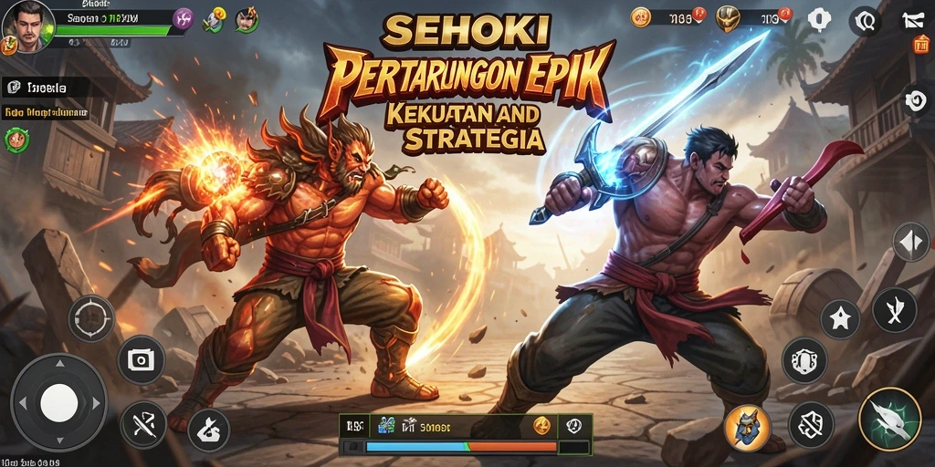 Gameplay seru SEHOKI dengan pertarungan epik dan karakter unik.
