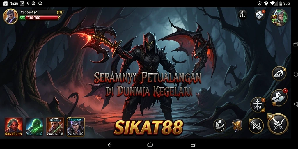 Gameplay menyeramkan dalam SIKAT88 yang menggugah adrenalin.