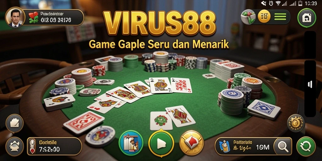 Gameplay seru dan menarik dari VIRUS88 di platform mobile.