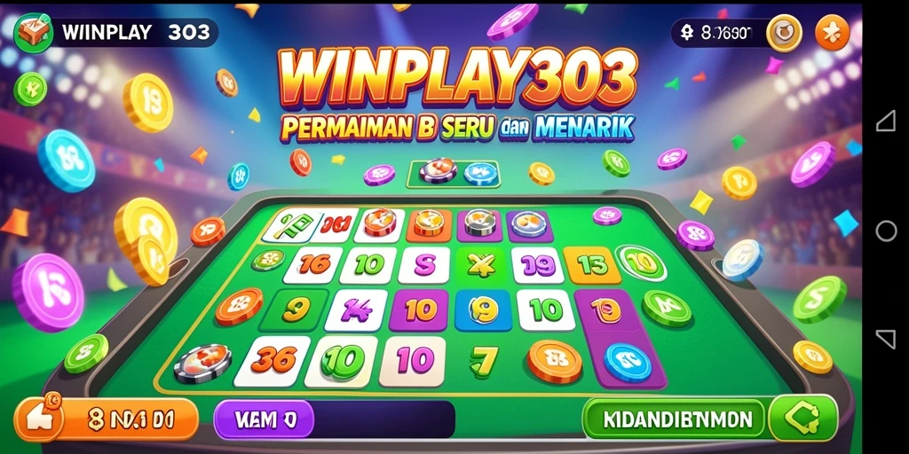 Tampilan gameplay seru dari aplikasi Bingo WINPLAY303.
